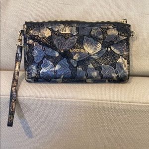 NWT Lodis Convertible Wallet Wristlet Crossbody